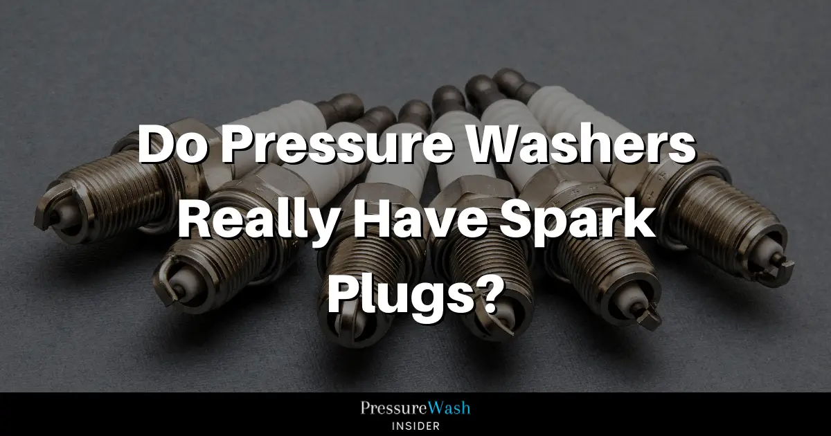 pressure washers spark plugs